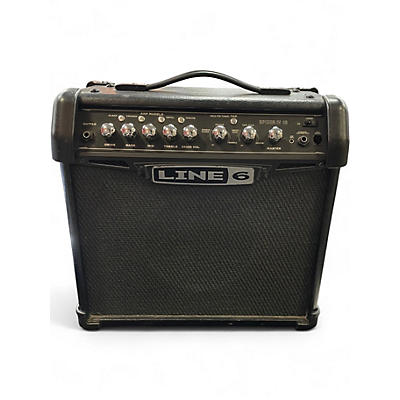 Used Line 6 Spider IV 15W 1X8 Guitar Combo Amp