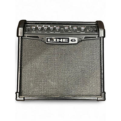 Used Line 6 Spider IV 15W 1X8 Guitar Combo Amp