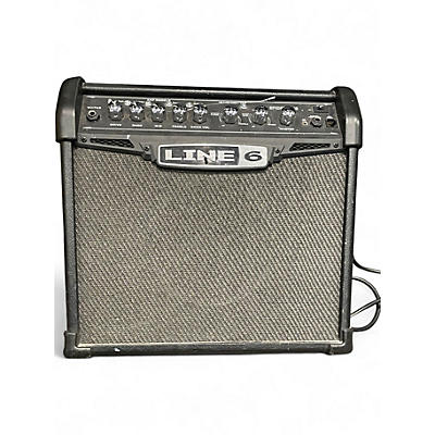 Used Line 6 Spider IV 15W 1X8 Guitar Combo Amp