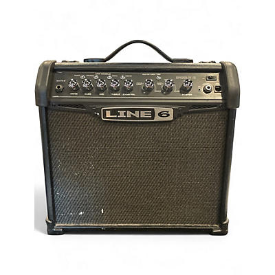 Used Line 6 Spider IV 15W 1X8 Guitar Combo Amp