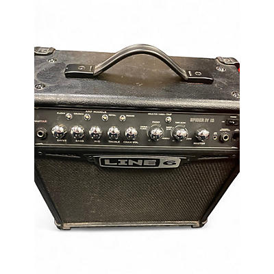 Used Line 6 Spider IV 15W 1X8 Guitar Combo Amp