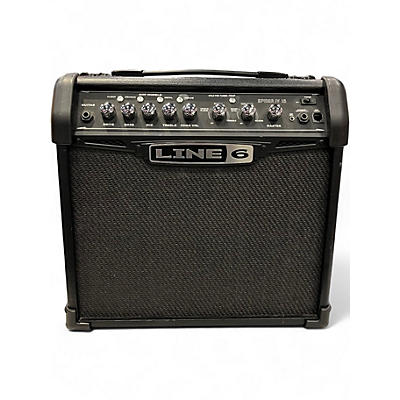 Used Line 6 Spider IV 15W 1X8 Guitar Combo Amp