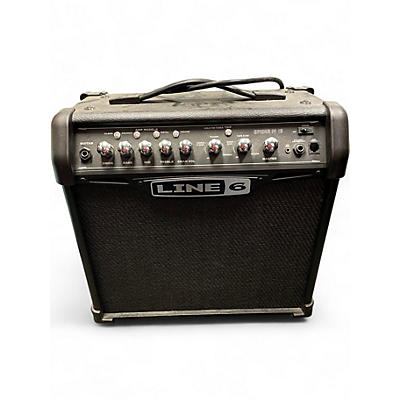 Used Line 6 Spider IV 15W 1X8 Guitar Combo Amp