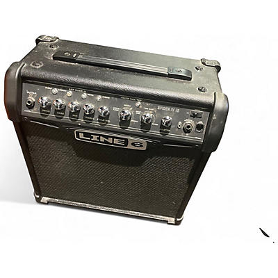 Used Line 6 Spider IV 15W 1X8 Guitar Combo Amp
