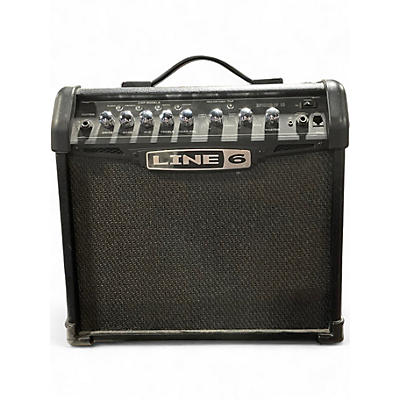 Used Line 6 Spider IV 15W 1X8 Guitar Combo Amp