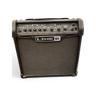Used Line 6 Spider IV 15W 1X8 Guitar Combo Amp
