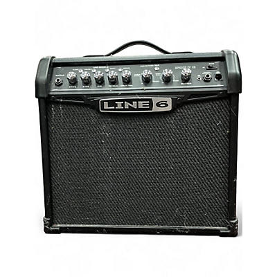 Used Line 6 Spider IV 15W 1X8 Guitar Combo Amp
