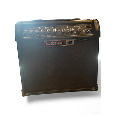 Used Line 6 Spider IV 15W 1X8 Guitar Combo Amp