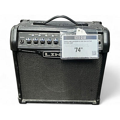 Used Line 6 Spider IV 15W 1X8 Guitar Combo Amp