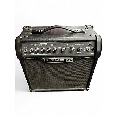 Used Line 6 Spider IV 15W 1X8 Guitar Combo Amp