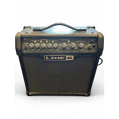Used Line 6 Spider IV 15W 1X8 Guitar Combo Amp