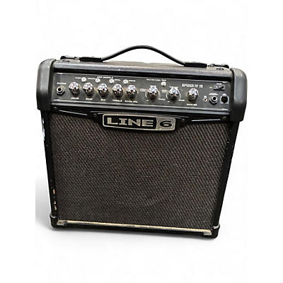 Used Line 6 Spider IV 15W 1X8 Guitar Combo Amp