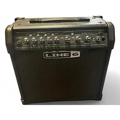 Used Line 6 Spider IV 15W 1X8 Guitar Combo Amp