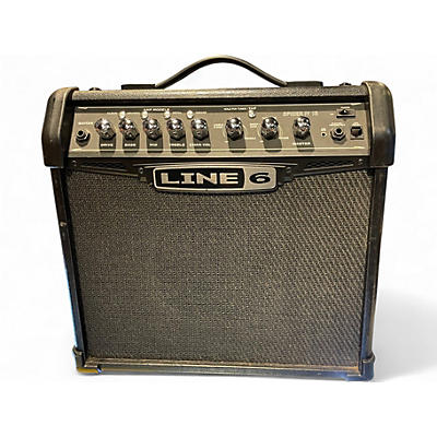 Used Line 6 Spider IV 15W 1X8 Guitar Combo Amp