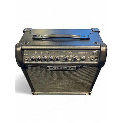 Used Line 6 Spider IV 15W 1X8 Guitar Combo Amp