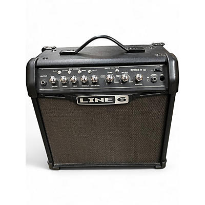 Used Line 6 Spider IV 15W 1X8 Guitar Combo Amp