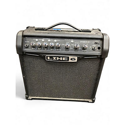 Used Line 6 Spider IV 15W 1X8 Guitar Combo Amp