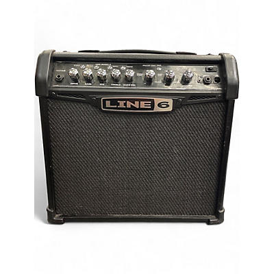 Used Line 6 Spider IV 15W 1X8 Guitar Combo Amp