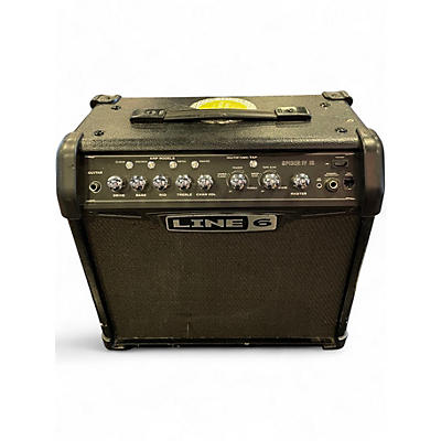 Used Line 6 Spider IV 15W 1X8 Guitar Combo Amp