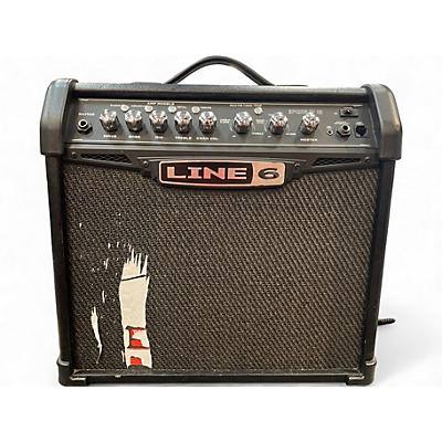Used Line 6 Spider IV 15W 1X8 Guitar Combo Amp