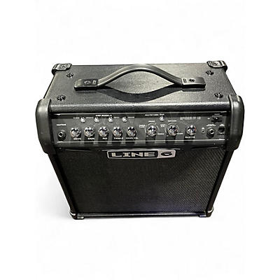 Used Line 6 Spider IV 15W 1X8 Guitar Combo Amp