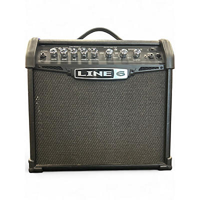 Used Line 6 Spider IV 15W 1X8 Guitar Combo Amp