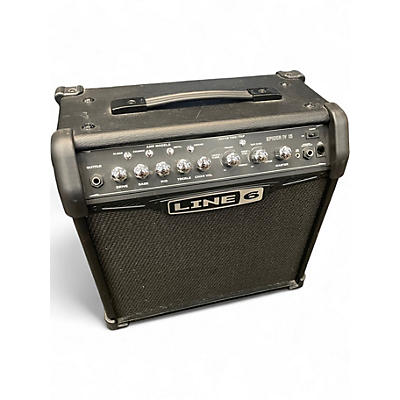 Used Line 6 Spider IV 15W 1X8 Guitar Combo Amp