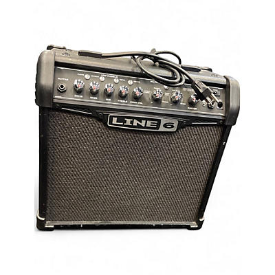 Used Line 6 Spider IV 15W 1X8 Guitar Combo Amp