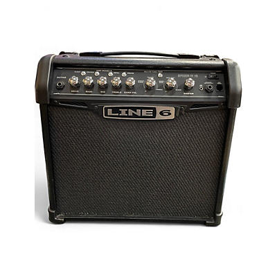 Used Line 6 Spider IV 15W 1X8 Guitar Combo Amp