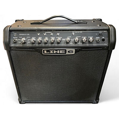 Used Line 6 Spider IV 30W 1x12 Guitar Combo Amp