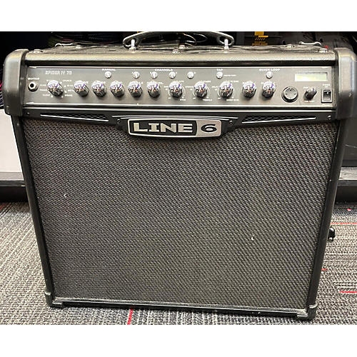 Line 6 Used Line 6 Spider IV 75W 1x12 Guitar Combo Amp