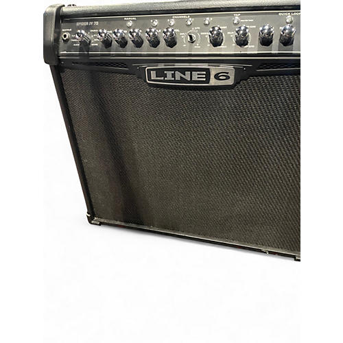 Used Line 6 Spider IV 75W 1x12 Guitar Combo Amp