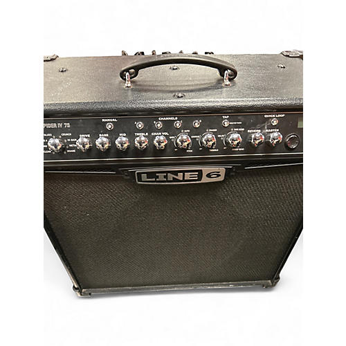 Used Line 6 Spider IV 75W 1x12 Guitar Combo Amp