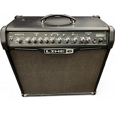 Used Line 6 Spider IV 75W 1x12 Guitar Combo Amp