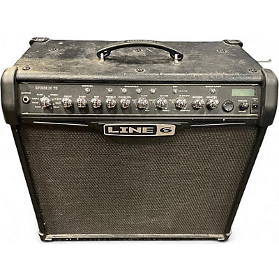Used Line 6 Spider IV 75W 1x12 Guitar Combo Amp