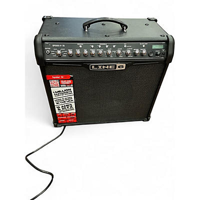 Used Line 6 Spider IV 75W 1x12 Guitar Combo Amp
