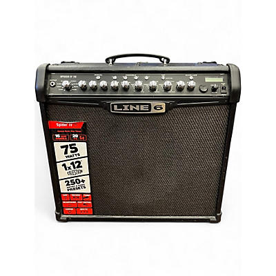 Used Line 6 Spider IV 75W 1x12 Guitar Combo Amp