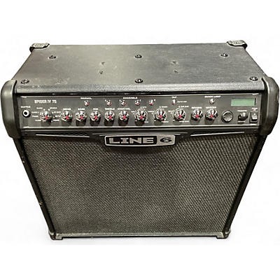 Used Line 6 Spider IV 75W 1x12 Guitar Combo Amp