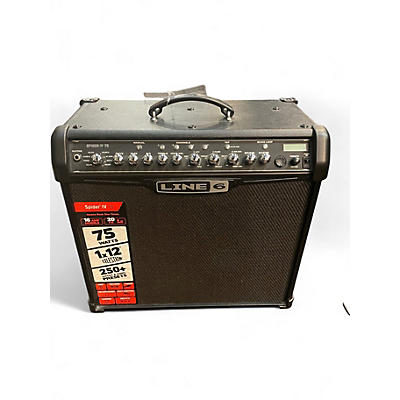 Used Line 6 Spider IV 75W 1x12 Guitar Combo Amp