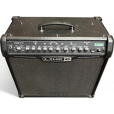 Used Line 6 Spider IV 75W 1x12 Guitar Combo Amp