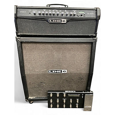 Used Line 6 Spider IV HD150 Solid State Guitar Amp Head