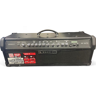 Used Line 6 Spider IV HD150 Solid State Guitar Amp Head