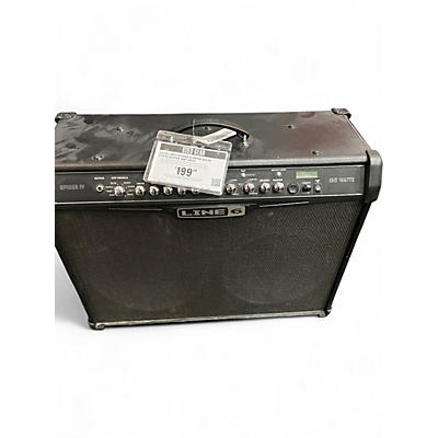 Used Line 6 Spider IV HD150 Solid State Guitar Amp Head