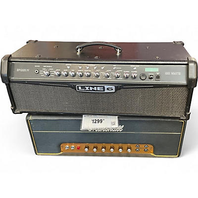 Used Line 6 Spider IV HD150 Solid State Guitar Amp Head