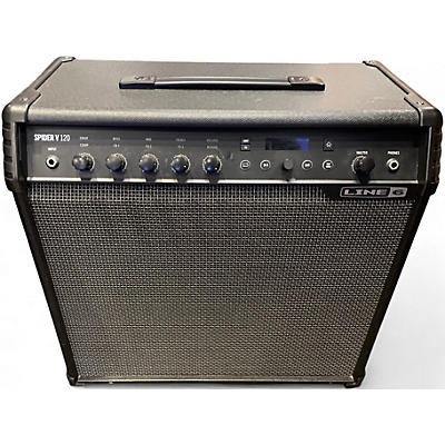 Used Line 6 Spider V 120 1x12 Guitar Combo Amp