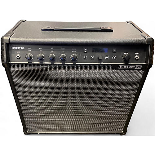 Used Line 6 Spider V 120 1x12 Guitar Combo Amp