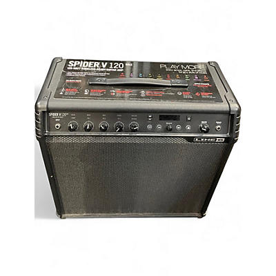 Used Line 6 Spider V 120 1x12 Guitar Combo Amp