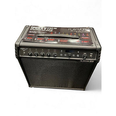 Used Line 6 Spider V 120 1x12 Guitar Combo Amp