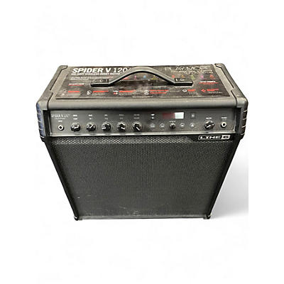 Used Line 6 Spider V 120 1x12 Guitar Combo Amp