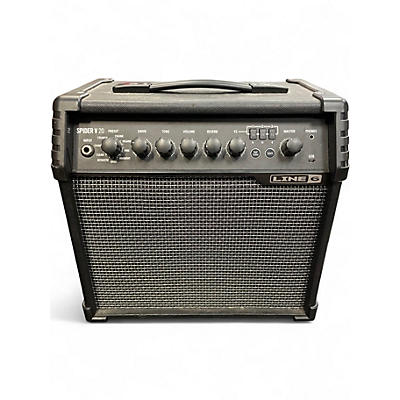 Used Line 6 Spider V 20 20w 1x8 Guitar Combo Amp